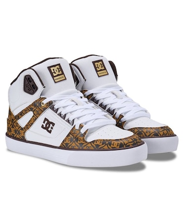 DC SHOES/PURE HIGH-TOP SE SN DM261303 ハイカット フットウェア スニーカー シューズ ディーシーシューズ ユニセックス メンズ レディース ムラサキスポーツ