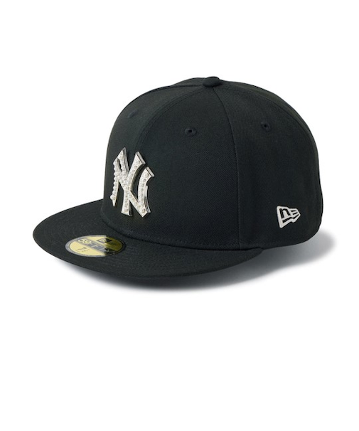 NEWERA/14745148 59FIFTY MLB パール バッジ Pearl Badge ニューヨーク・ヤンキース キャップ 帽子 ニューエラ ユニセックス メンズ レディース ムラサキスポーツ