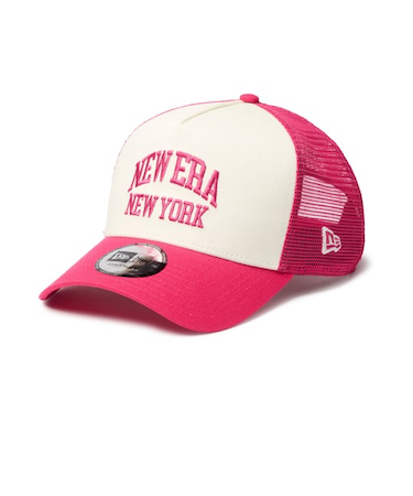 NEWERA/ 14744931 9FORTY A-Frame トラッカー College Logo キャップ 帽子 ニューエラ ユニセックス メンズ レディース ムラサキスポーツ