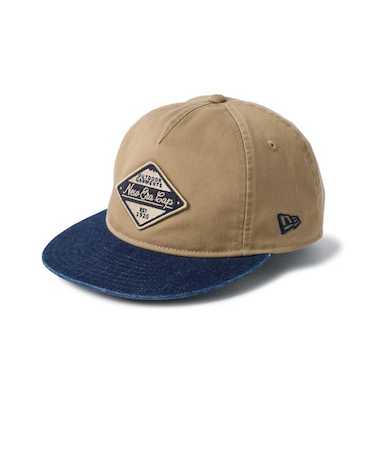 NEWERA/14774293 RC 9FIFTY A-Frame Flat Visor コットン Diamond Logo カーキ キャップ 帽子 ニューエラ レディース ムラサキスポーツ