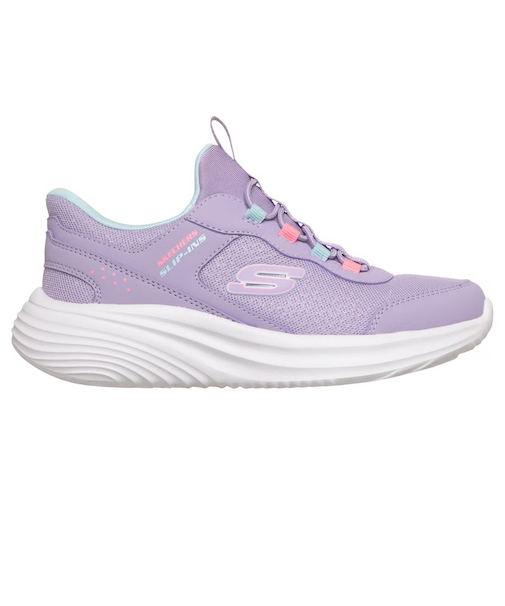 SKECHERS/17.0～23.0cm BOUNDER PRO 303690L-LAV「スリップイン」仕様 子供 靴 スケッチャーズ キッズ シューズ スニーカー ムラサキスポーツ