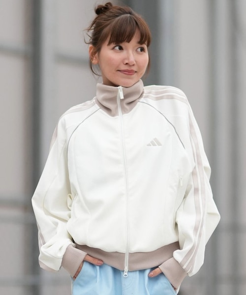 adidas トラックジャケット adidas（アディダス） レディース 長袖 ジャージ ジャケット STSV