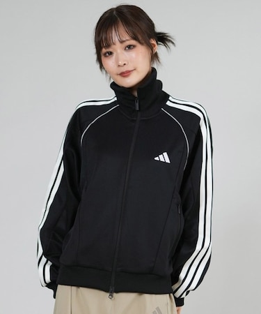 adidas/L6722 W STADIUM C トラックトップ  セットアップ対応  ジャージ トラックジャケット  アディダス レディス ムラサキスポーツ