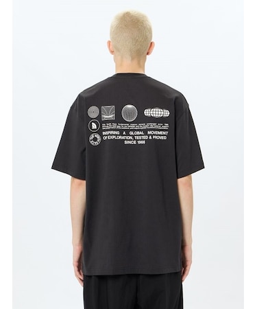 THE NORTH FACE/ショートスリーブフラッシュドライグローブグリッドコットンティー NT32550 半袖Tシャツ ザ・ノースフェイス ユニセックス メンズ ムラサキスポーツ【正規代理店】