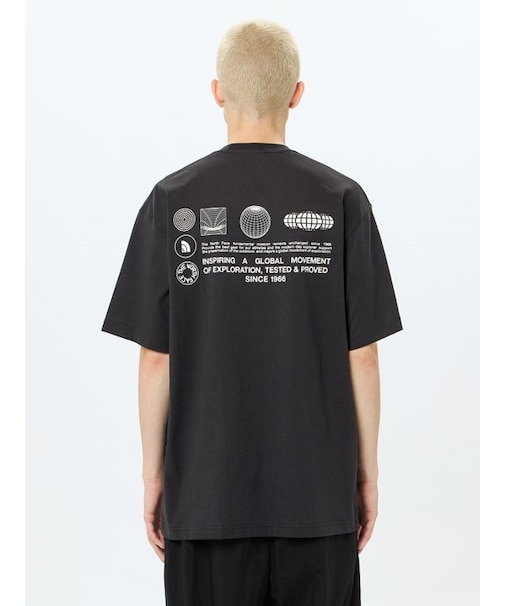 THE NORTH FACE/ショートスリーブフラッシュドライグローブグリッドコットンティー NT32550 半袖Tシャツ ザ・ノースフェイス ユニセックス メンズ ムラサキスポーツ【正規代理店】