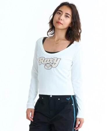 ROXY/BREAK MY SOUL RLT261078 長袖Tシャツ キャミソールセット ロキシー レディース ムラサキスポーツ