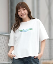 【ムラサキスポーツ別注】ROXY/AUTHENTIC ROXY TEE RST261641M フロントプリント 半袖Tシャツ ロキシー レディース ムラサキスポーツ限定