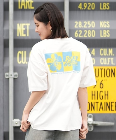 【ムラサキスポーツ別注】ROXY/MAKE SOME WAVES RST261643M 半袖Tシャツ ロキシー レディース ムラサキスポーツ限定