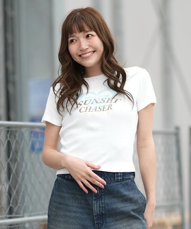 【ムラサキスポーツ別注】ROXY/SUNSET CHASER RST261644M 半袖Tシャツ ロキシー レディース ムラサキスポーツ限定