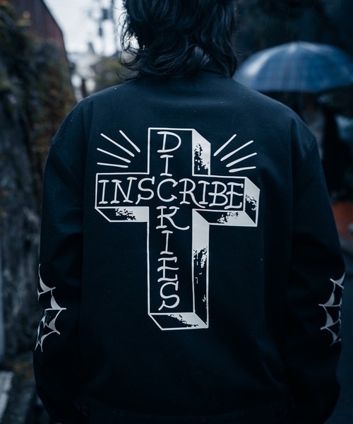 Dickies×INSCRIBE TATTOO コラボモデル MS X INS CROSS PRINT JK