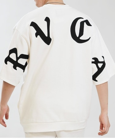 RVCA/BACK SIDE ARCH IRON SS BG041002 トレーナー スウェット 半袖 Tシャツ ルーカ メンズ ムラサキスポーツ