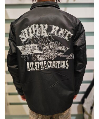 SUPER RAT/25-SR-MU-CJ-01 コーチジャケット アウター スーパーラット メンズ ムラサキスポーツ