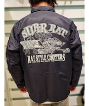 SUPER RAT/25-SR-MU-CJ-01 コーチジャケット アウター スーパーラット メンズ ムラサキスポーツ