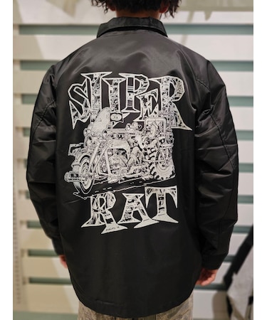 SUPER RAT/25-SR-MU-CJ-02 コーチジャケット アウター スーパーラット メンズ ムラサキスポーツ