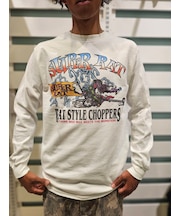 SUPER RAT/25-SR-MU-LS-01 長袖 Tシャツ ロンT スーパーラット メンズ ムラサキスポーツ