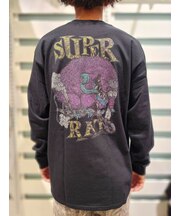 SUPER RAT/25-SR-MU-LS-03 長袖 Tシャツ ロンT スーパーラット メンズ ムラサキスポーツ