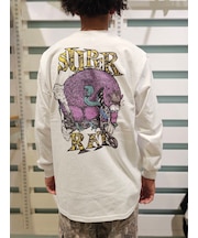 SUPER RAT/25-SR-MU-LS-03 長袖 Tシャツ ロンT スーパーラット メンズ ムラサキスポーツ