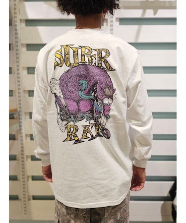 SUPER RAT/25-SR-MU-LS-03 長袖 Tシャツ ロンT スーパーラット メンズ ムラサキスポーツ