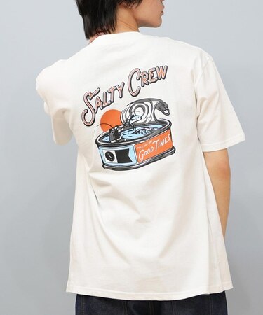 SALTYCREW/55-233 半袖Tシャツ バックプリント ソルティクルー メンズ ムラサキスポーツ