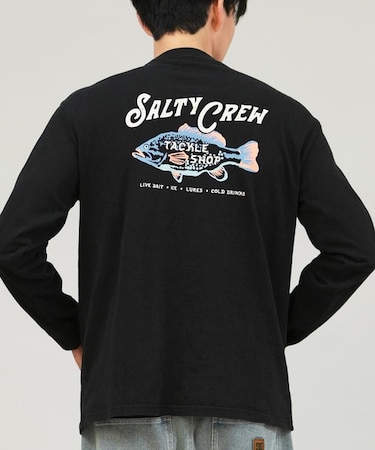 SALTYCREW/75-060 TACKLE　SHOP 長袖 Tシャツ ロンT ソルティクルー メンズ ムラサキスポーツ