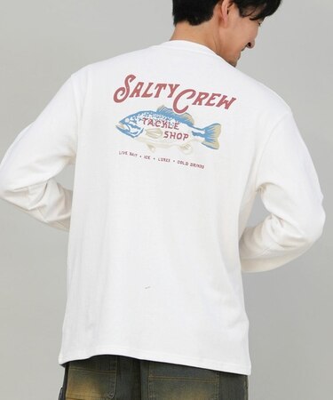 SALTYCREW/75-060 TACKLE　SHOP 長袖 Tシャツ ロンT ソルティクルー メンズ ムラサキスポーツ