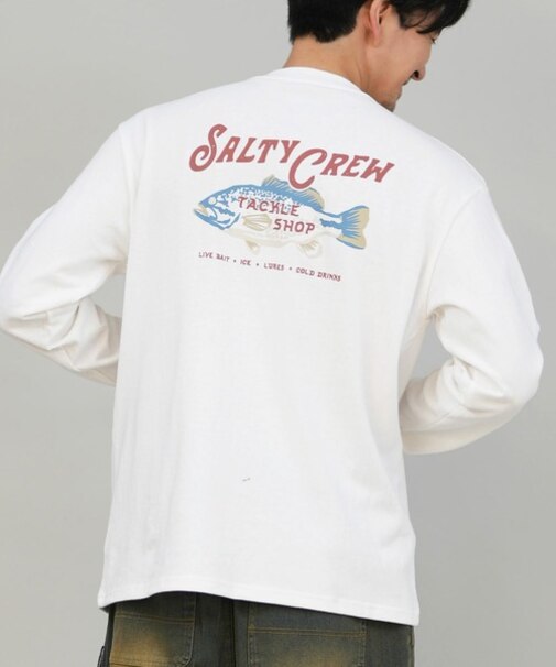SALTYCREW/75-060 TACKLE　SHOP 長袖 Tシャツ ロンT ソルティクルー メンズ ムラサキスポーツ