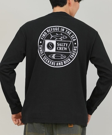 SALTYCREW/75-061 LEGENDS 長袖 Tシャツ ロンT ソルティクルー メンズ ムラサキスポーツ