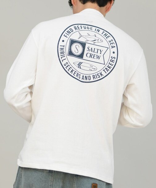 SALTYCREW/75-061 LEGENDS 長袖 Tシャツ ロンT ソルティクルー メンズ ムラサキスポーツ