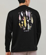 SALTYCREW/75-063 LURE GEAR UPF50+ 長袖 Tシャツ ロンT ソルティクルー メンズ ムラサキスポーツ