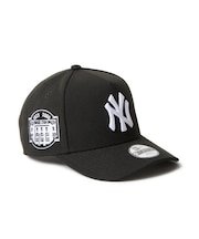 NEW ERA/キッズ 14671592 Youth 9FORTY A-Frame Black & White モノトーン ニューヨーク･ヤンキース キャップ 帽子 ニューエラ 男の子 女の子 ムラサキスポーツ