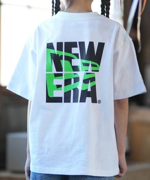 【ムラサキスポーツ別注】NEW ERA/キッズ 15146389 Youth 半袖 コットン Tシャツ TEEARE LOGO ニューエラ 男の子 女の子 ムラサキスポーツ限定