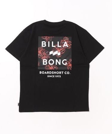 BILLABONG//キッズ BG015201 SQUARE LOGO ボーイズフィット「2026年春夏モデル」半袖Tシャツ ビラボン 男の子 女の子 ムラサキスポーツ