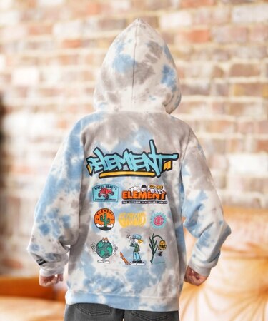 ELEMENT/キッズ BG025021 ACOMPANY HOOD YOUTH パーカー プルオーバーパーカー エレメント 男の子 女の子 ムラサキスポーツ