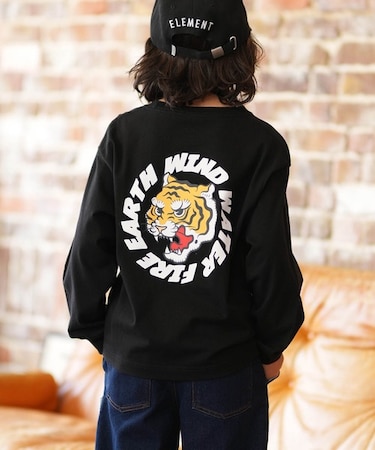 ELEMENT/キッズ BG025060 DOVE TIGER LS YOUTH 長袖Tシャツ ロンT エレメント 男の子 女の子 ムラサキスポーツ