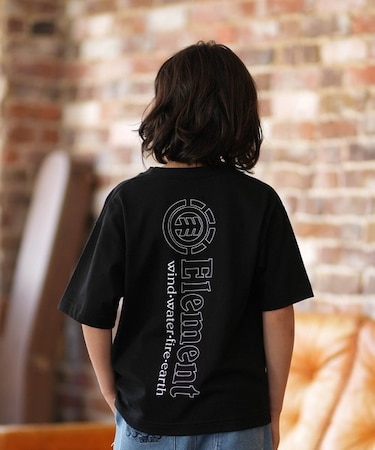 ELEMENT/キッズ BG025253 LINE LOGO SS YOUTH 半袖Tシャツ エレメント 男の子 女の子 ムラサキスポーツ