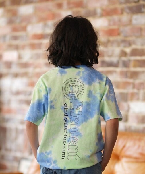 ELEMENT/キッズ BG025253 LINE LOGO SS YOUTH 半袖Tシャツ エレメント 男の子 女の子 ムラサキスポーツ