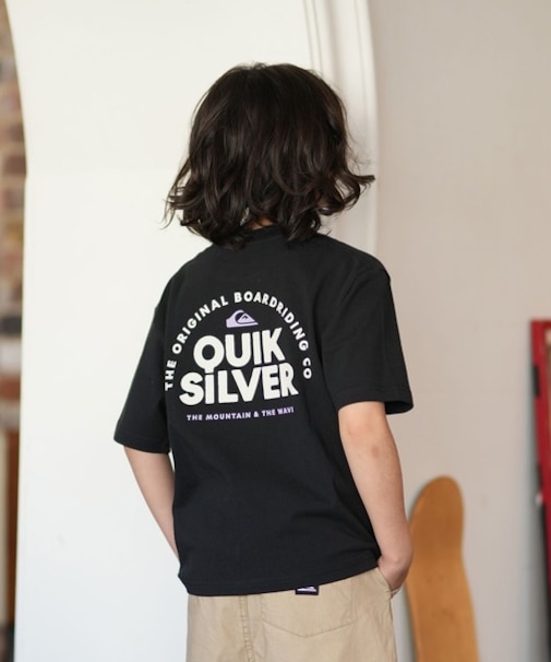 【ムラサキスポーツ別注】QUIKSILVER/キッズ KST261601M PG FUNDAMENTAL RD ST YOUTH 半袖Tシャツ クイックシルバー 男の子 ムラサキスポーツ限定