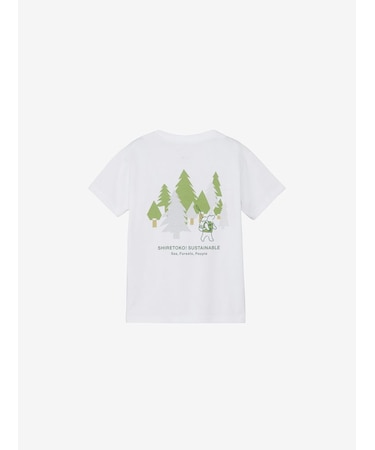 THE NORTH FACE/キッズ NTJ32642ST ショートスリーブシレトコトコティー 半袖Tシャツ ザ・ノースフェイス 男の子 女の子 ムラサキスポーツ