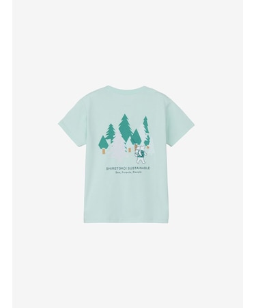 THE NORTH FACE/キッズ NTJ32642ST ショートスリーブシレトコトコティー 半袖Tシャツ ザ・ノースフェイス 男の子 女の子 ムラサキスポーツ