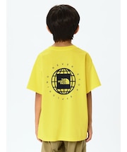 THE NORTH FACE/キッズ NTJ32646 ショートスリーブジオスクエアロゴティー 半袖Tシャツ ザ・ノースフェイス 男の子 女の子 ムラサキスポーツ