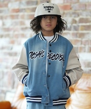 DC/キッズ YJK261501 26 KD VARSITY JACKET ジャケット コート アウター ディーシー 男の子 女の子 ムラサキスポーツ