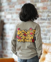 DC/キッズ YLT261510 26 KD SK CREW LS 長袖Tシャツ ロンT ディーシー 男の子 女の子 ムラサキスポーツ