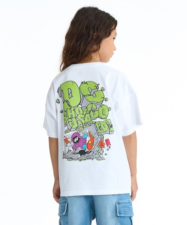 DC/キッズ YST261514 26 KD WALL SCRAPE SS 半袖Tシャツ ディーシー 男の子 女の子 ムラサキスポーツ