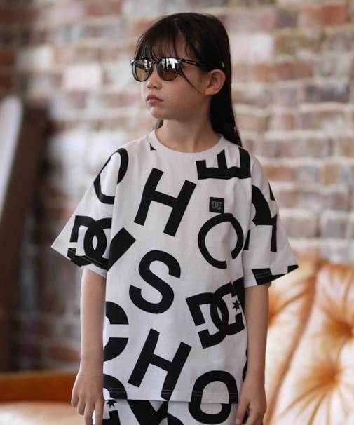 DC/キッズ YST261516 26 KD ALLOVER SS セットアップ対応 半袖Tシャツ ディーシー 男の子 女の子 ムラサキスポーツ