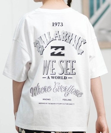 BILLABONG/キッズ BG015251 MESSAGE ARCH ルーズフィット 半袖Tシャツ ビラボン 女の子 男の子 ムラサキスポーツ