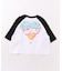 ELEMENT/キッズ GIRL BG025P08 LINE RINGER SS ショート丈 短丈 半袖Tシャツ エレメント 女の子 ムラサキスポーツ