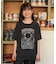 ROXY/キッズ GIRL TST261116 MINI ROXY VIBES 親子でお揃い「2026年春夏モデル」  半袖Tシャツ ロキシー 女の子 ムラサキスポーツ