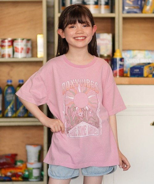 ROXY/キッズ GIRL TST261116 MINI ROXY VIBES 親子でお揃い「2026年春