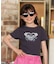 【ムラサキスポーツ別注】ROXY/キッズ GIRL MINI SUNSET CHASER 親子でお揃い ミニシルエット半袖Tシャツ ロキシー 女の子 ムラサキスポーツ
