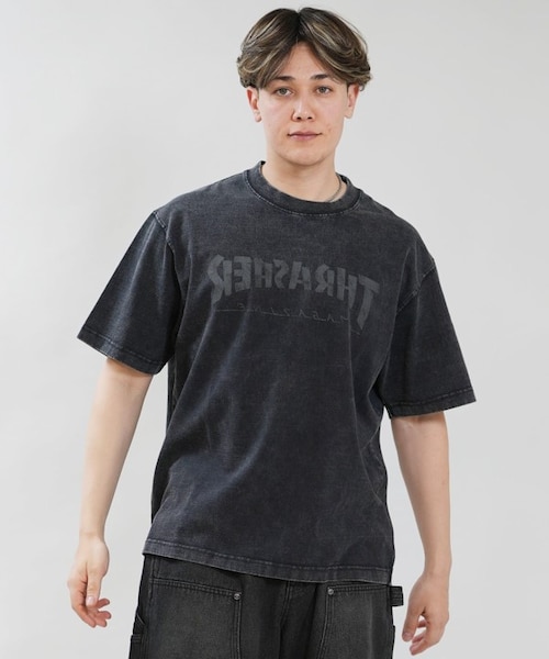 THRASHER/262TH1ST075 フロントプリント 半袖Tシャツ スラッシャー